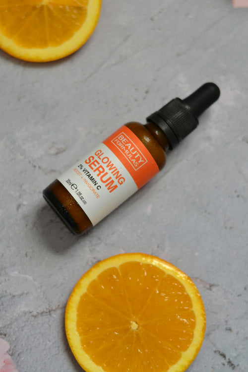 Anti Aging Face Serum with Vitamin C, Hyaluronic Acid, Vitamin E – Brightening Formula